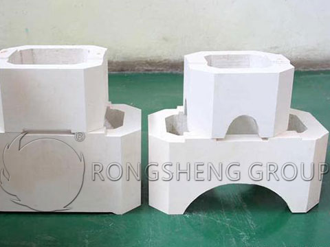 Checker Bricks for Regenerator of Glass Kiln