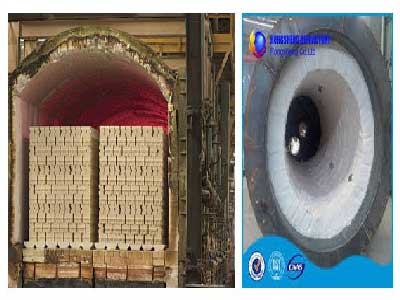 ceramic fibers used in the kilns and furnaces