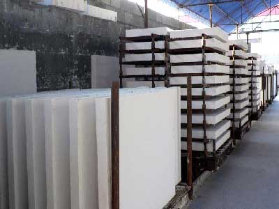 manufacturing of insulation board