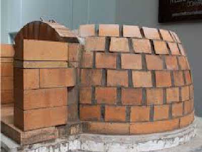 refractory mortar for outdoor stove